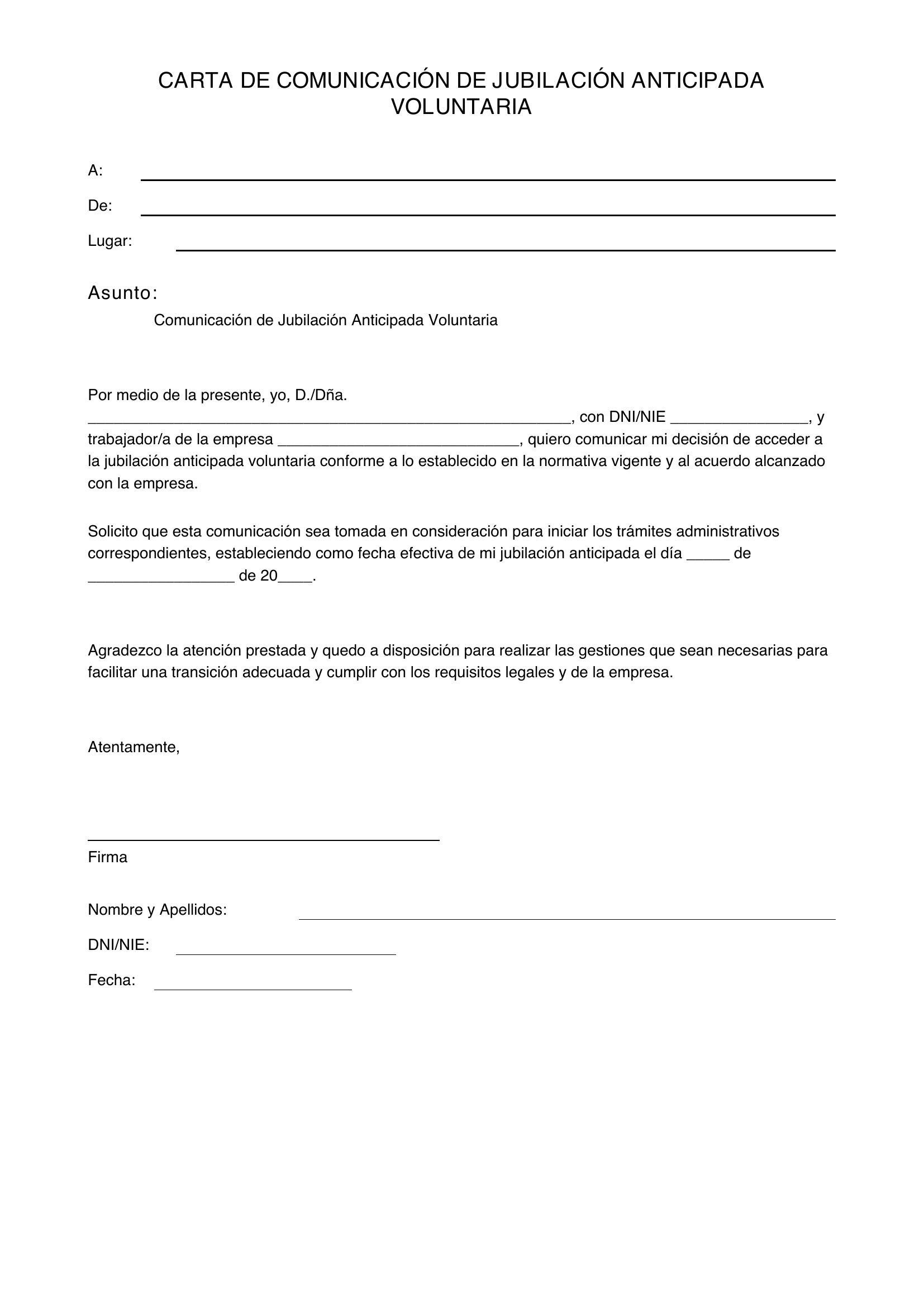 Modelo De Carta Para Comunicar Jubilaci n Anticipada Voluntaria modelo-de-carta-para-comunicar-jubilaci-n-anticipada-voluntaria